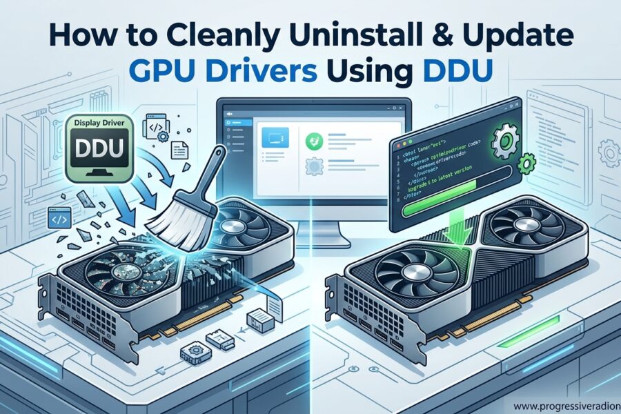 How to Cleanly Uninstall & Update GPU Drivers Using DDU