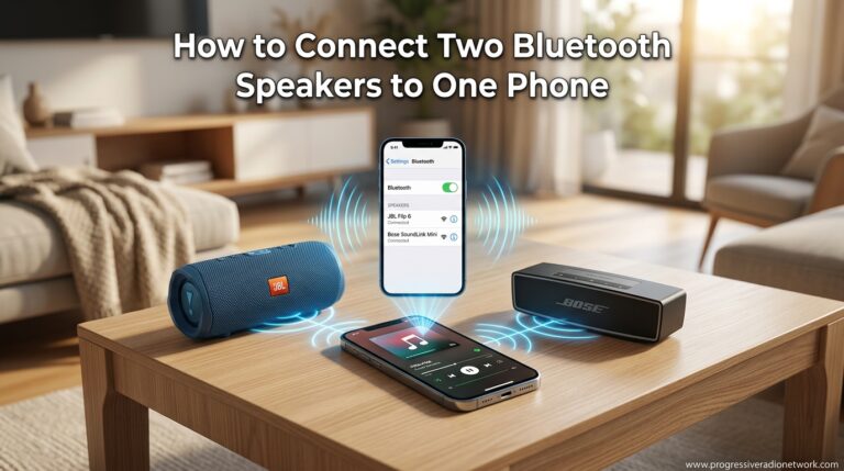 How to Connect Two Bluetooth Speakers to One Phone