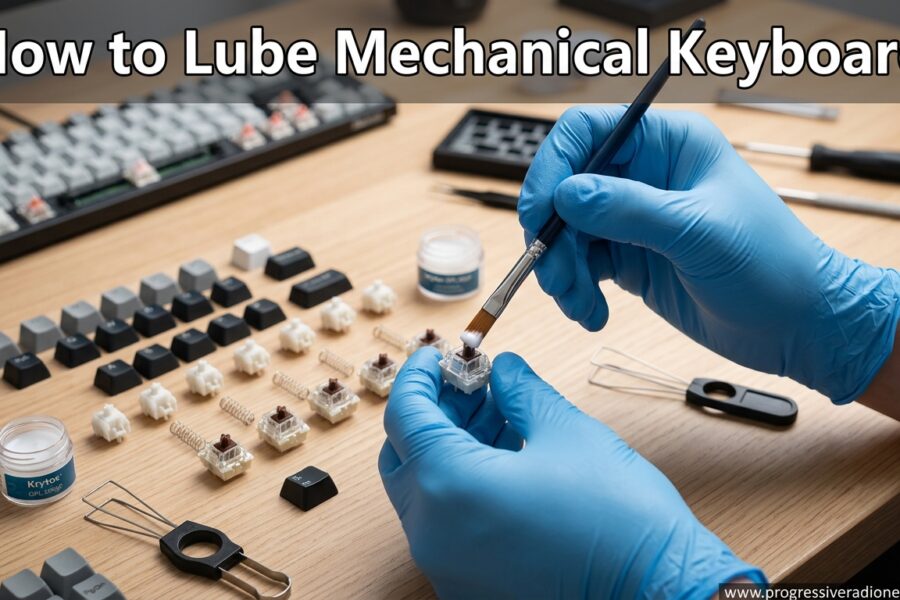 How to Lube Mechanical Keyboard