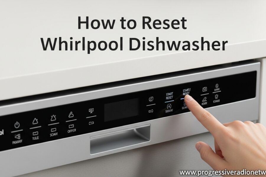How to Reset Whirlpool Dishwasher