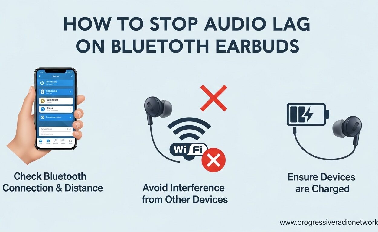 How to Stop Audio Lag on Bluetooth Earbuds