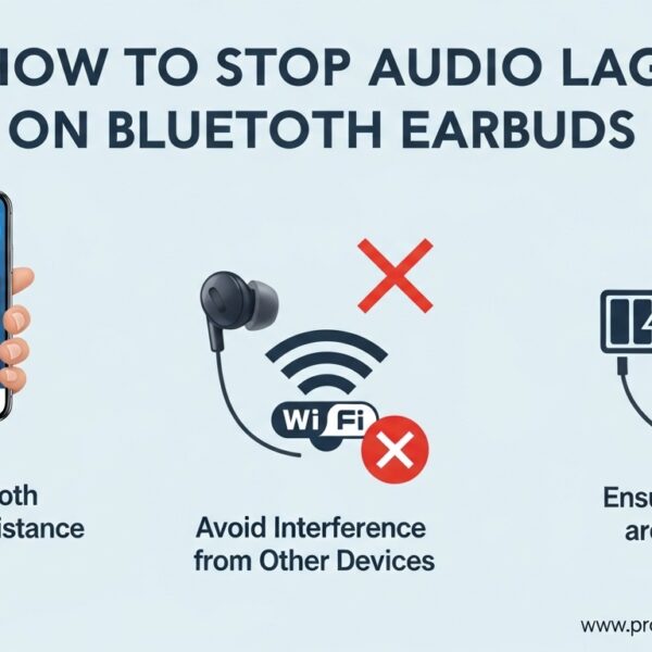 How to Stop Audio Lag on Bluetooth Earbuds