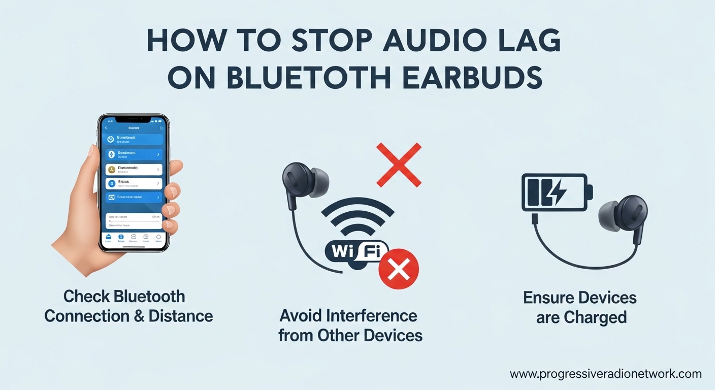 How to Stop Audio Lag on Bluetooth Earbuds