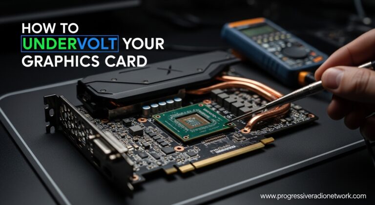 How to Undervolt Your Graphics Card