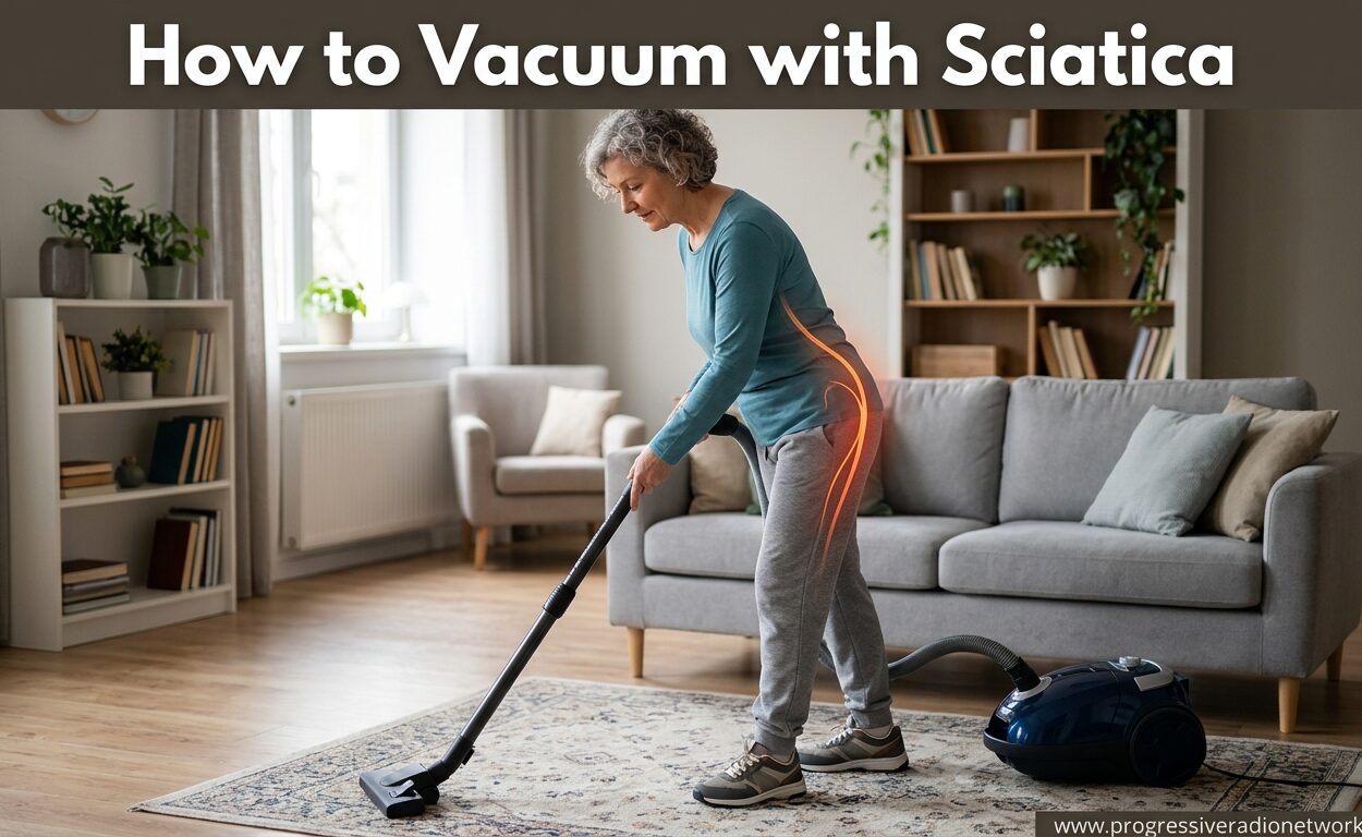 How to Vacuum with Sciatica