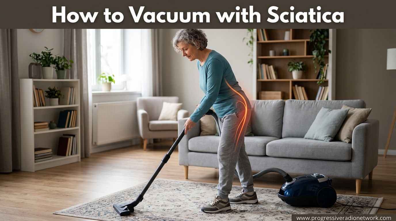 How to Vacuum with Sciatica