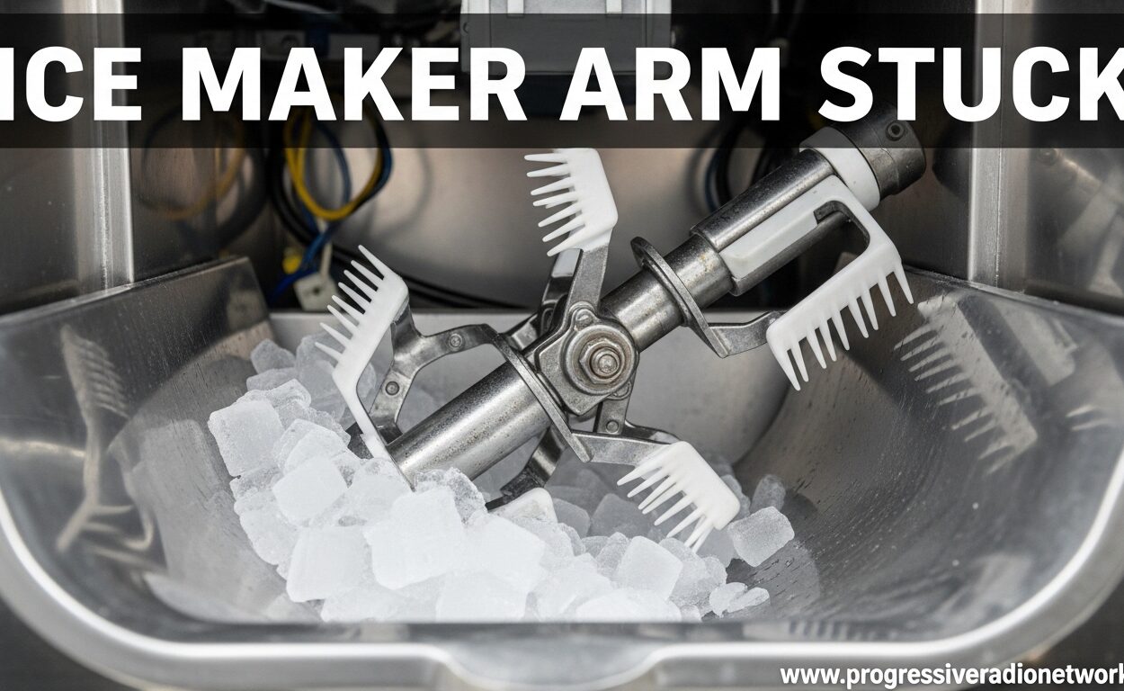 Ice Maker Arm Stuck