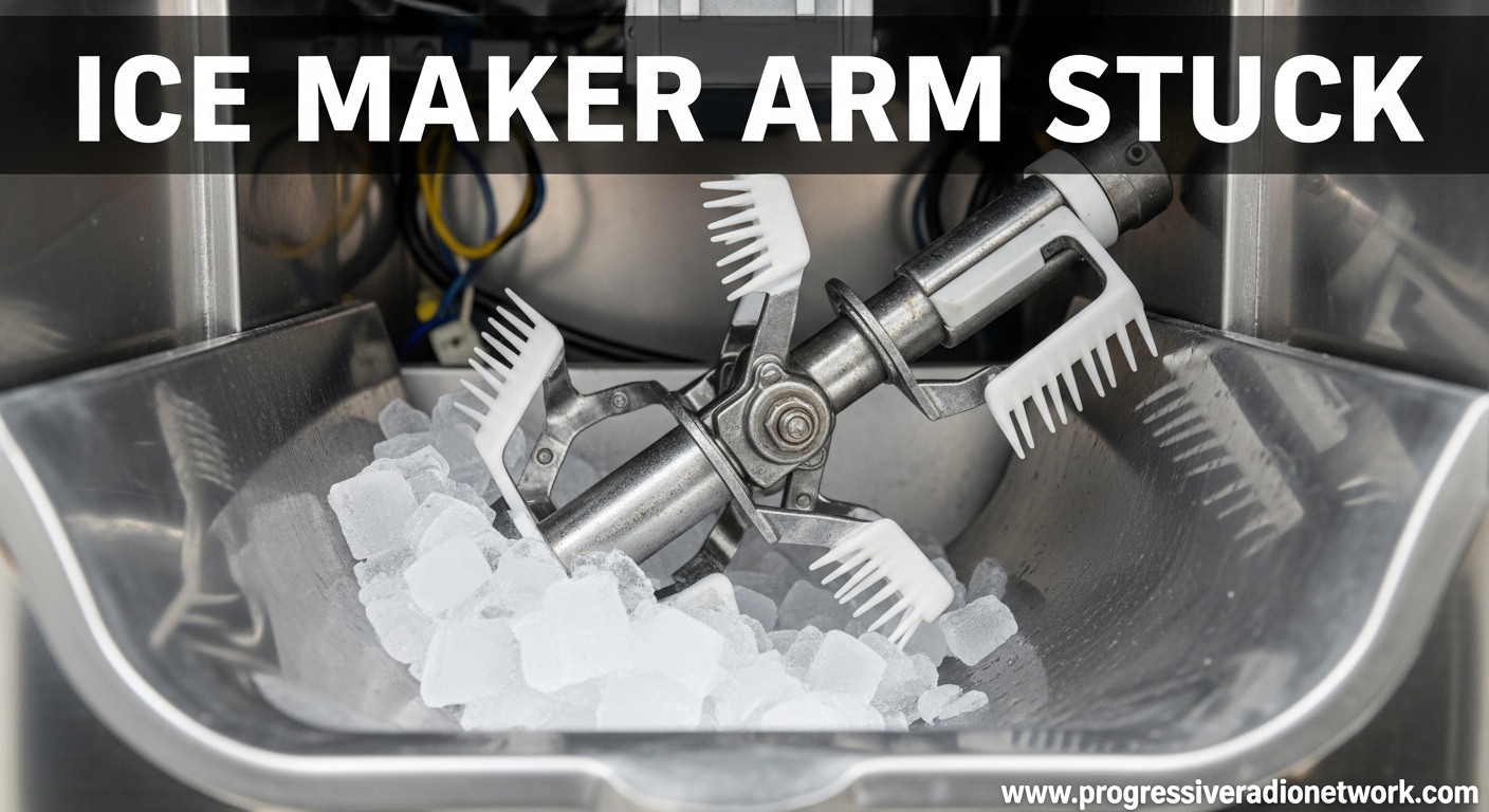 Ice Maker Arm Stuck