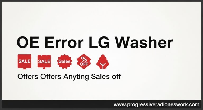 OE Error LG Washer