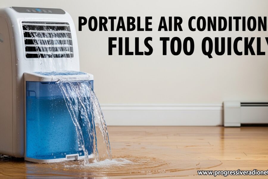 Portable Air Conditioner Fills Too Quickly