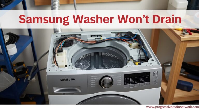 Samsung Washer Won't Drain