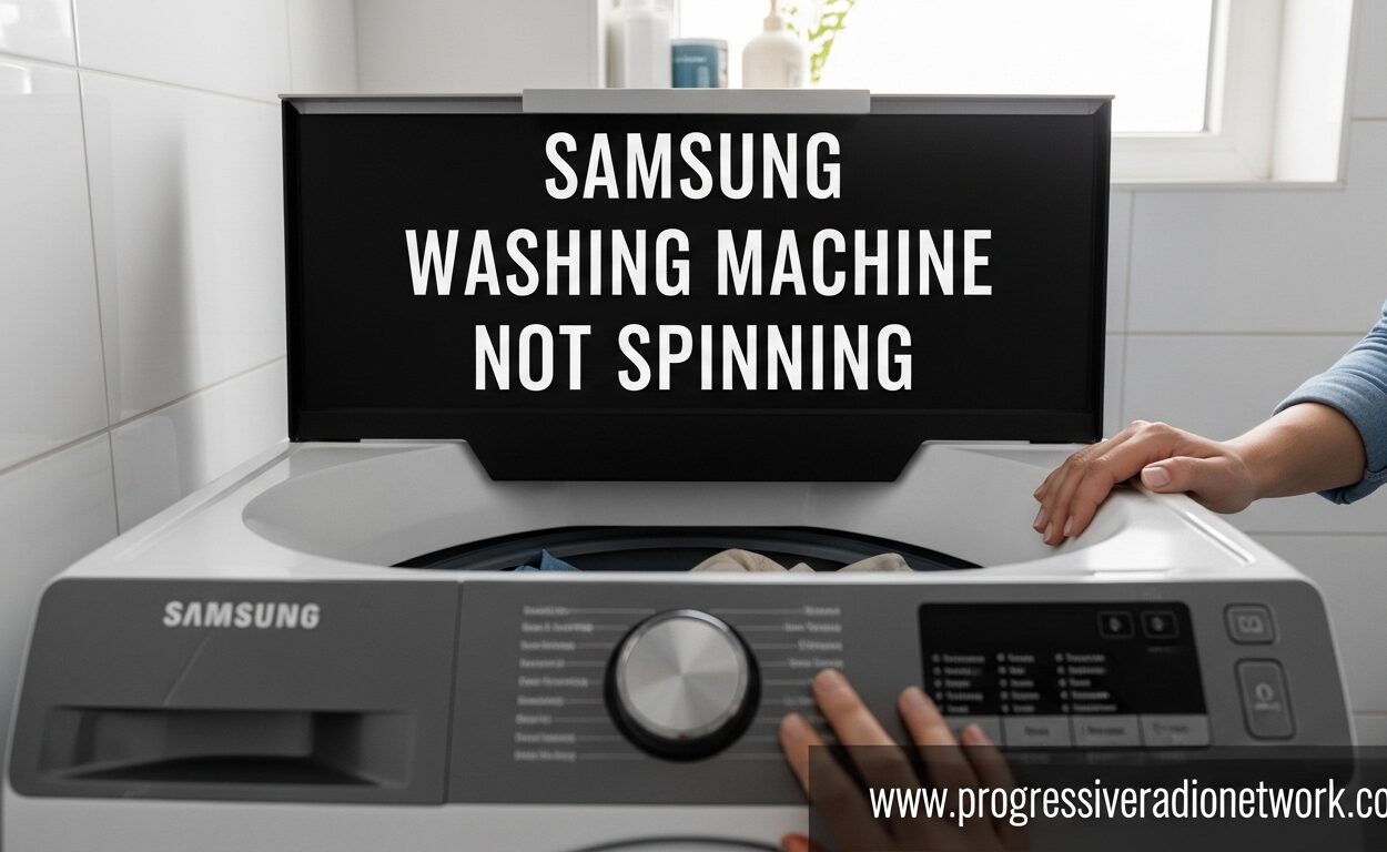 Samsung Washing Machine Not Spinning