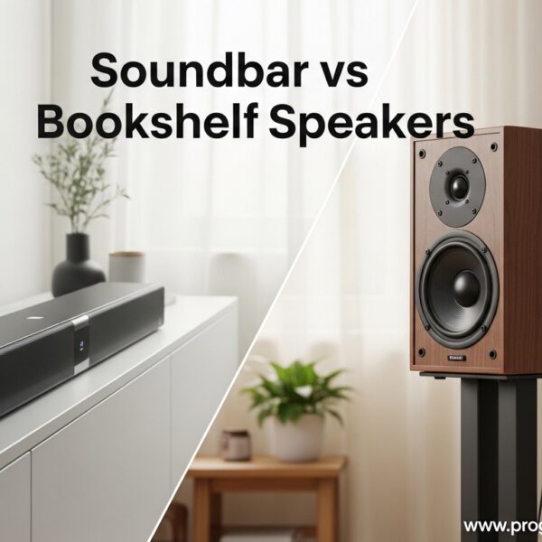 Soundbar vs Bookshelf Speakers