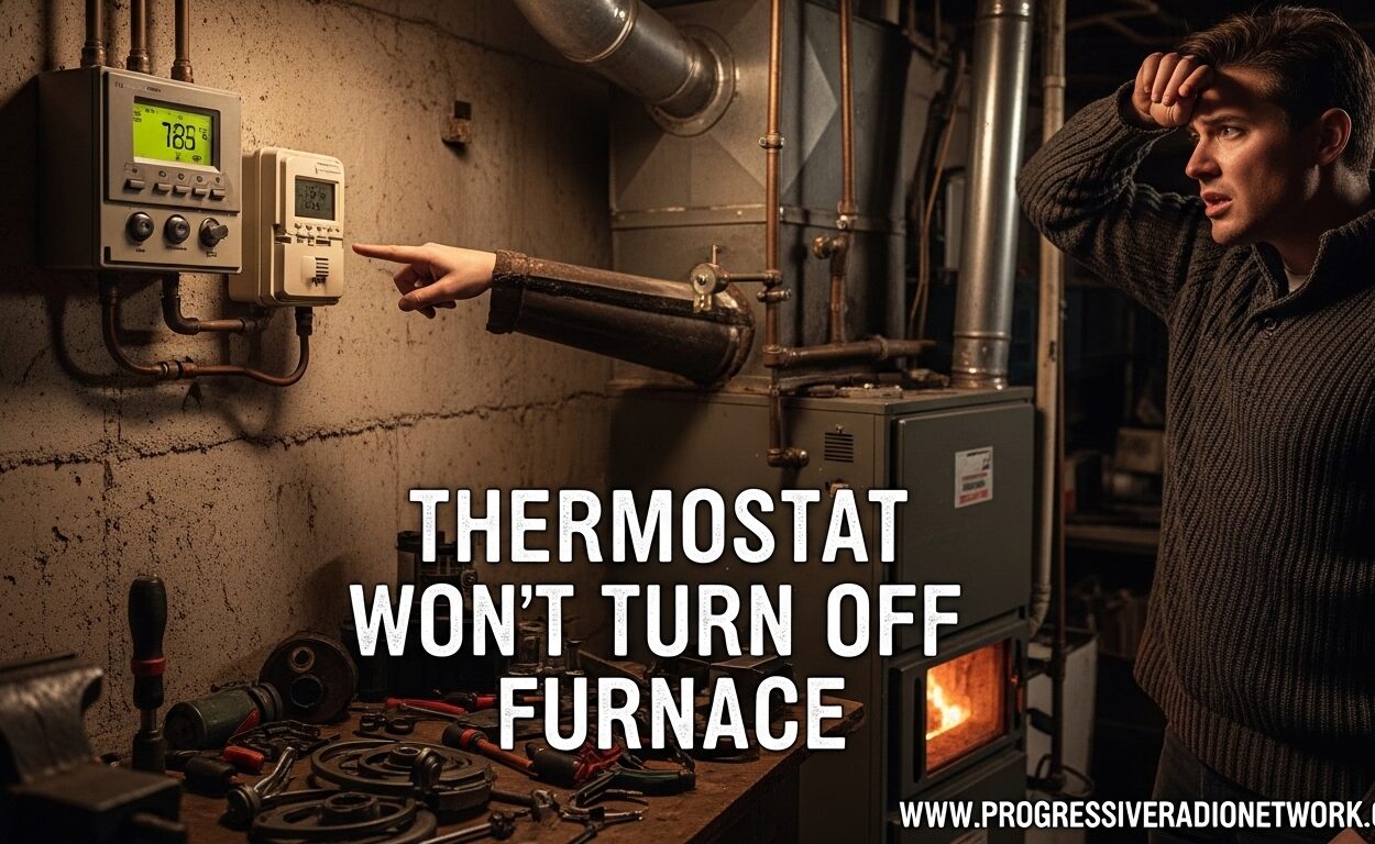 Thermostat Wont Turn Off Furnace