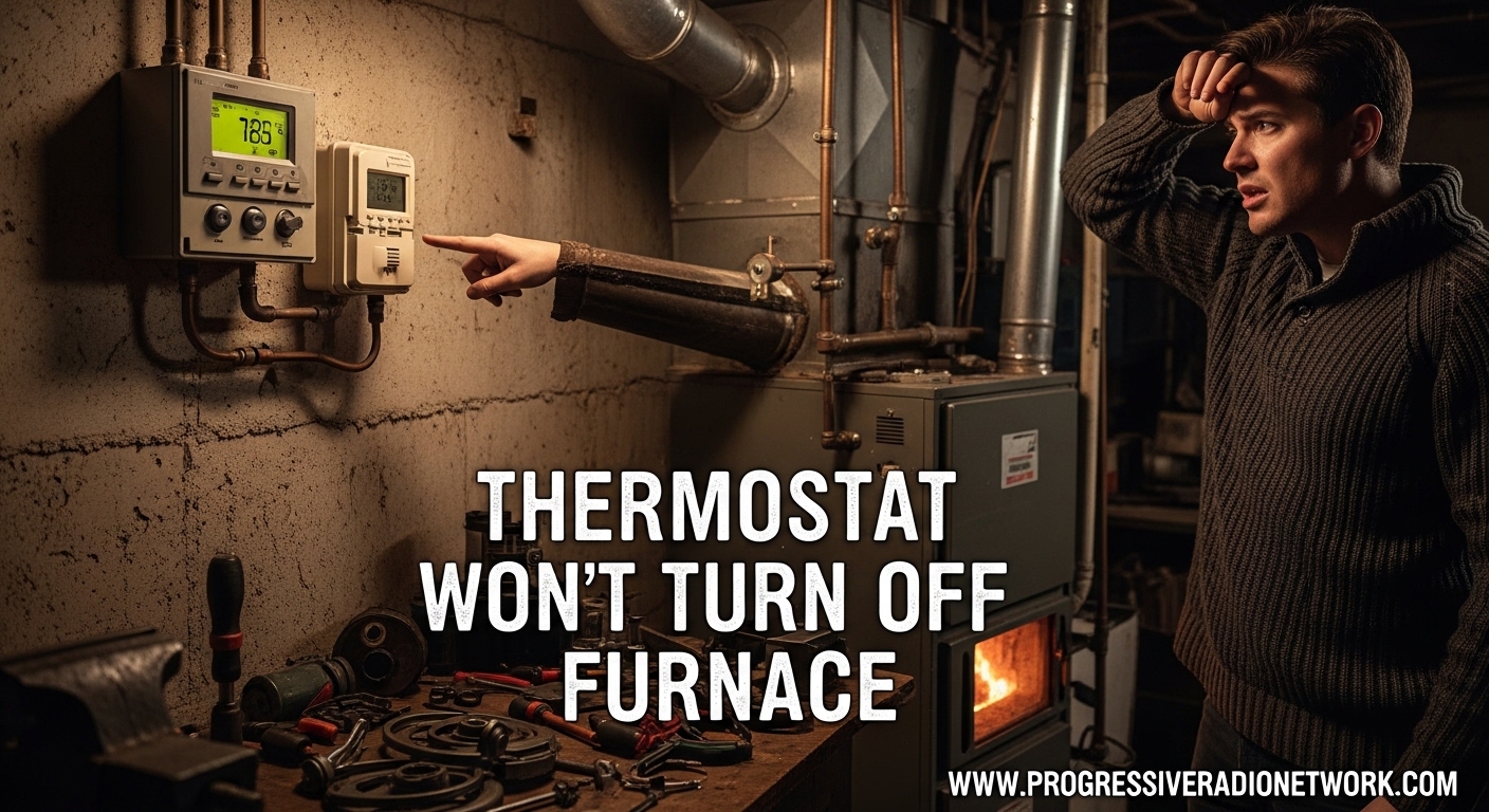Thermostat Wont Turn Off Furnace