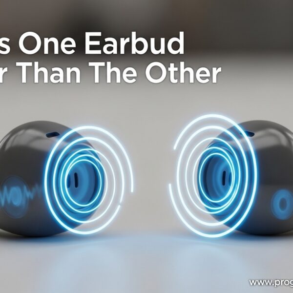 Why Is One Earbud Louder Than the Other