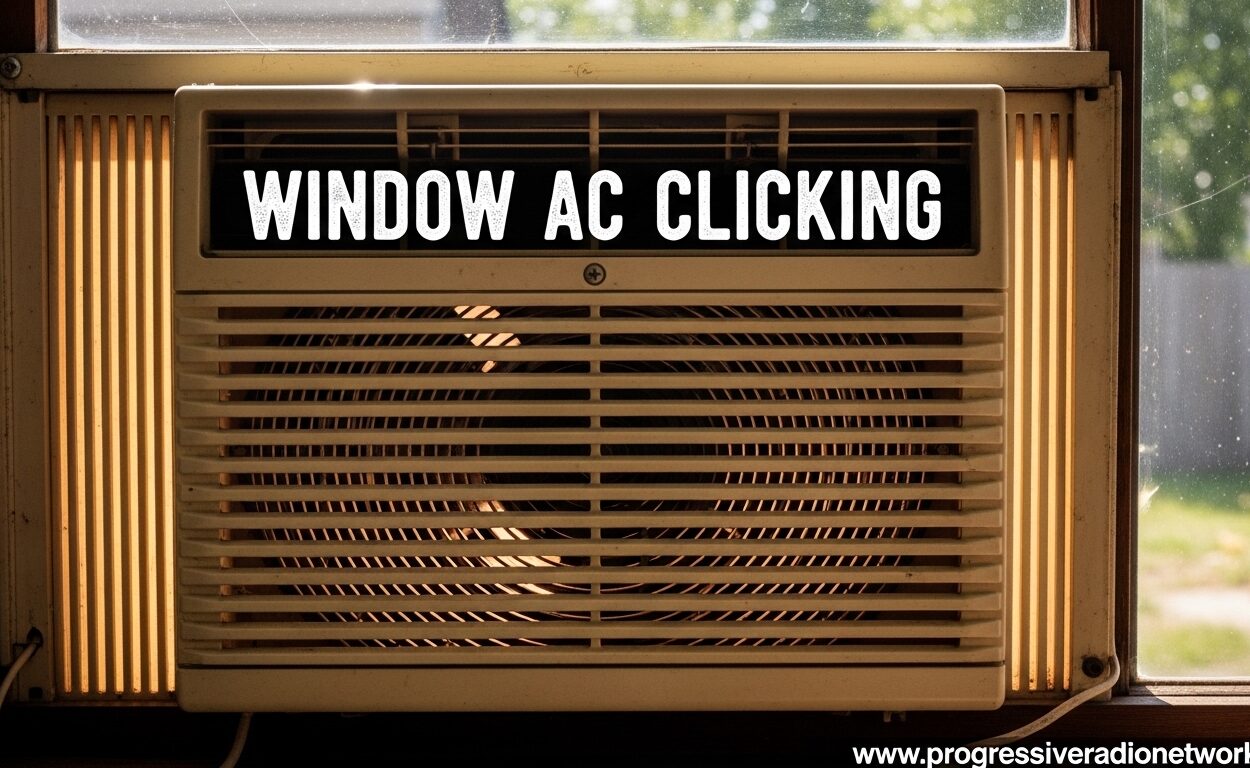 Window AC Clicking
