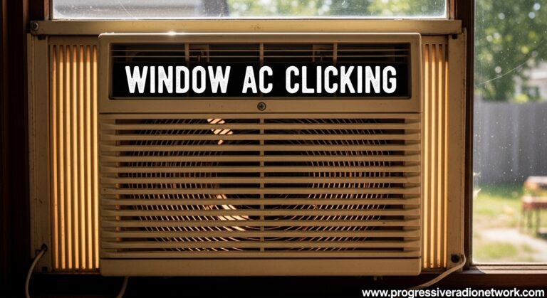 Window AC Clicking