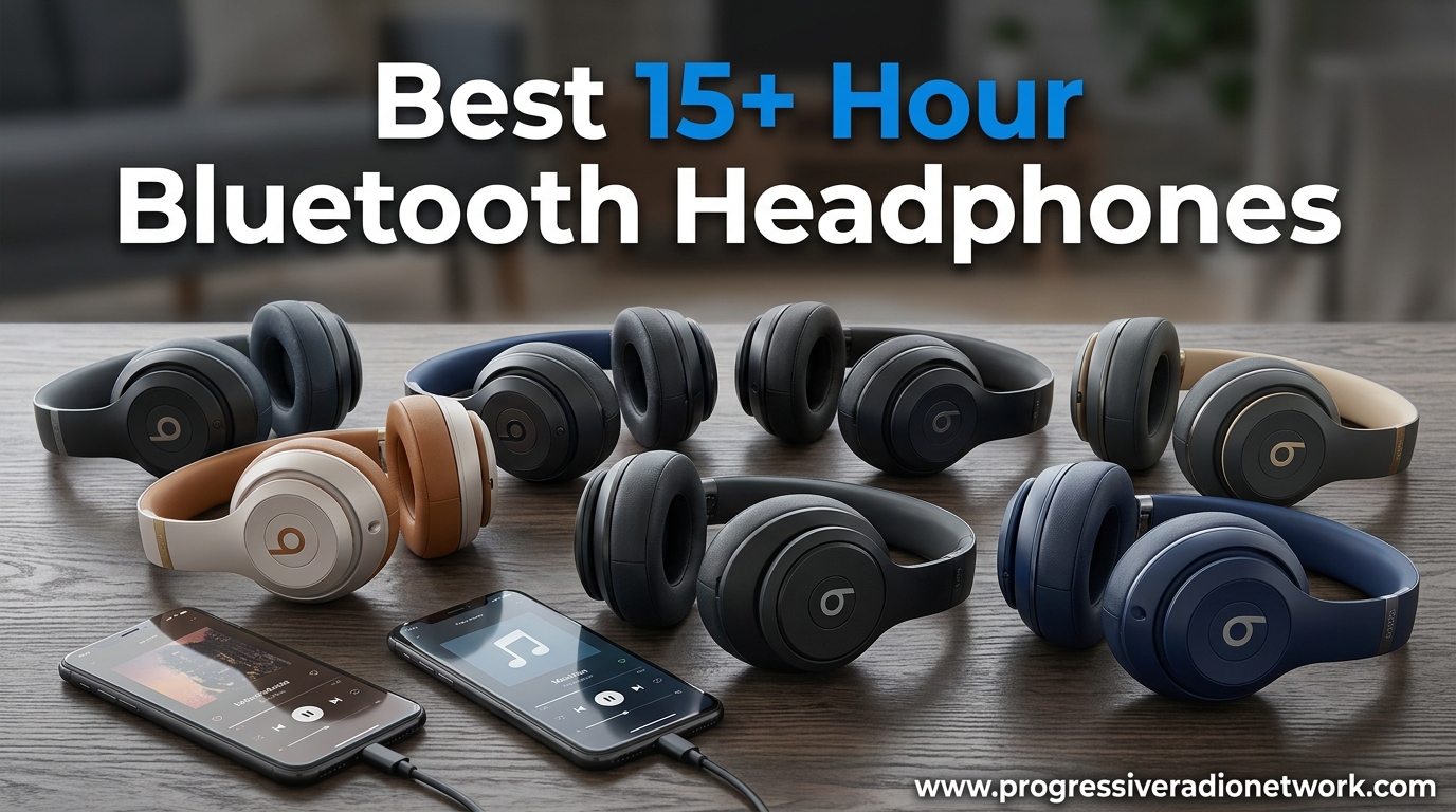Best 15+ Hour Bluetooth Headphones