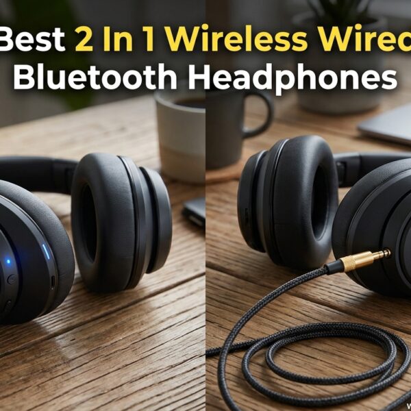 Best 2 In 1 Wireless Wired Bluetooth Headphones