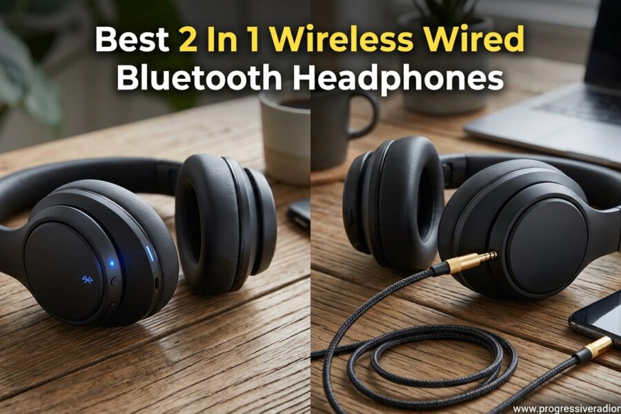 Best 2 In 1 Wireless Wired Bluetooth Headphones
