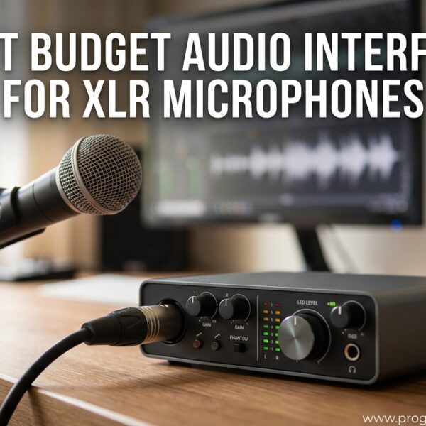 Best Budget Audio Interface for XLR Microphones