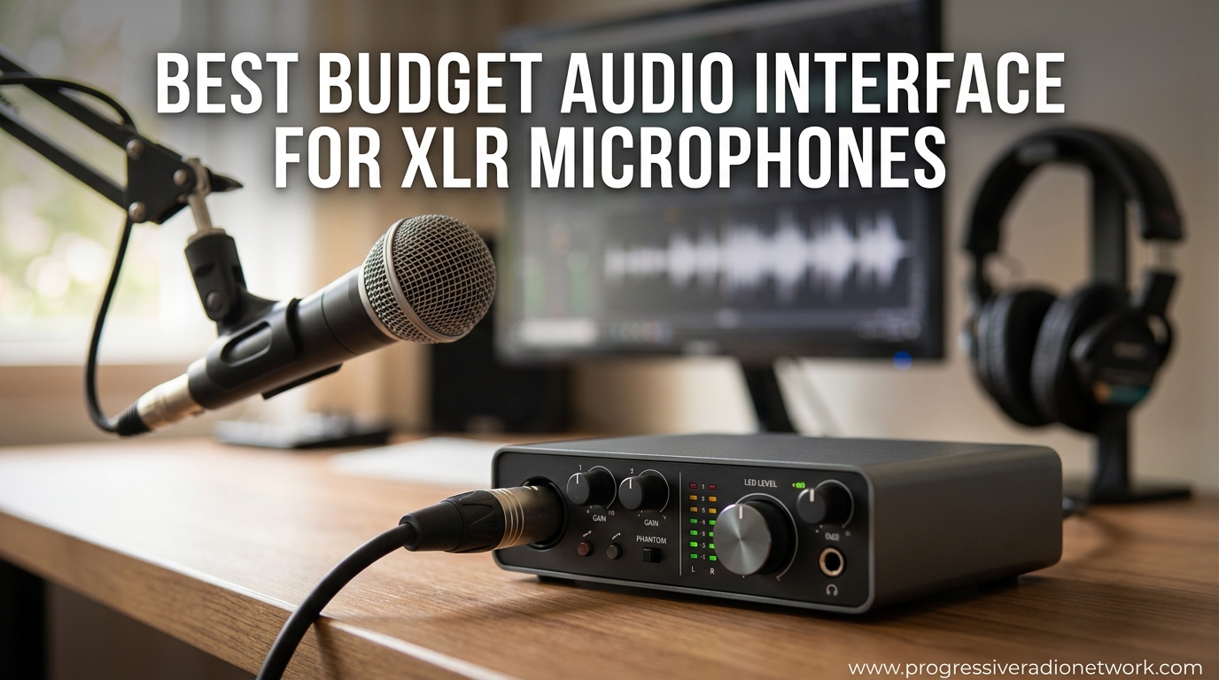 Best Budget Audio Interface for XLR Microphones