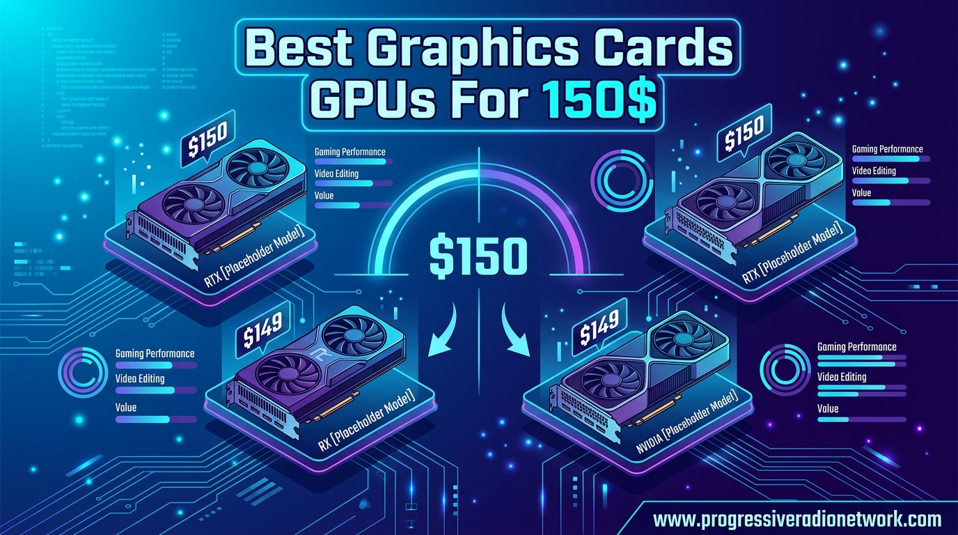 Best Graphics Cards GPUs For 150$
