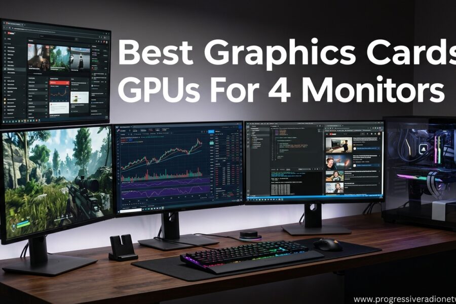 Best Graphics Cards GPUs For 4 Monitors