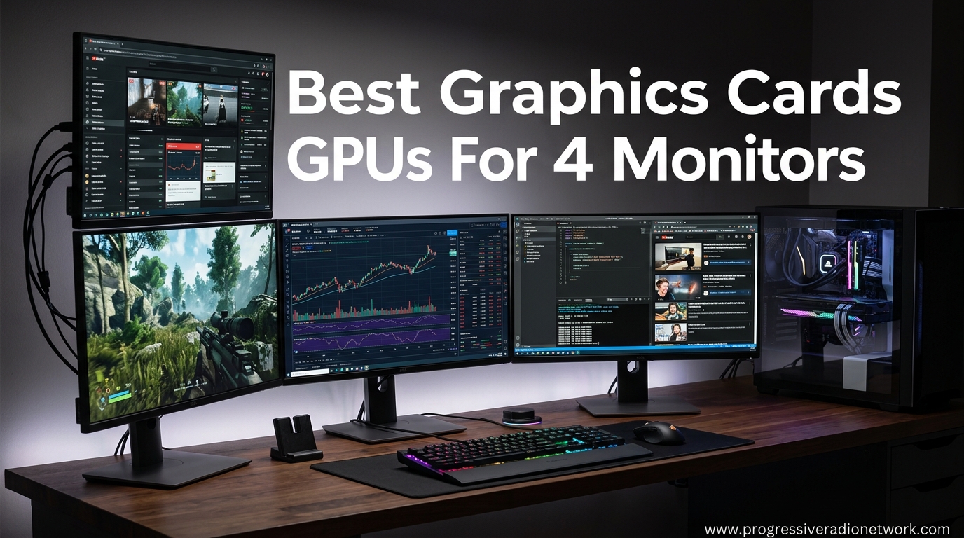 Best Graphics Cards GPUs For 4 Monitors