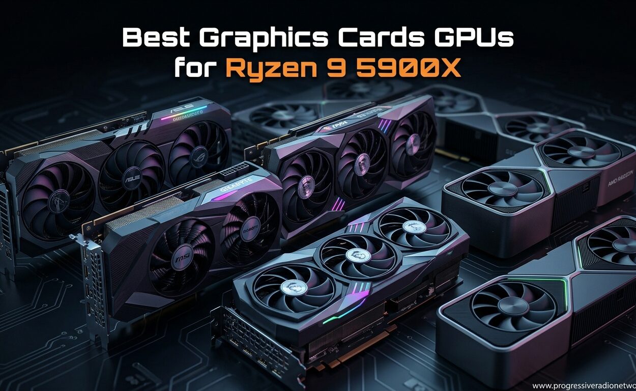 Best Graphics Cards GPUs for Ryzen 9 5900X