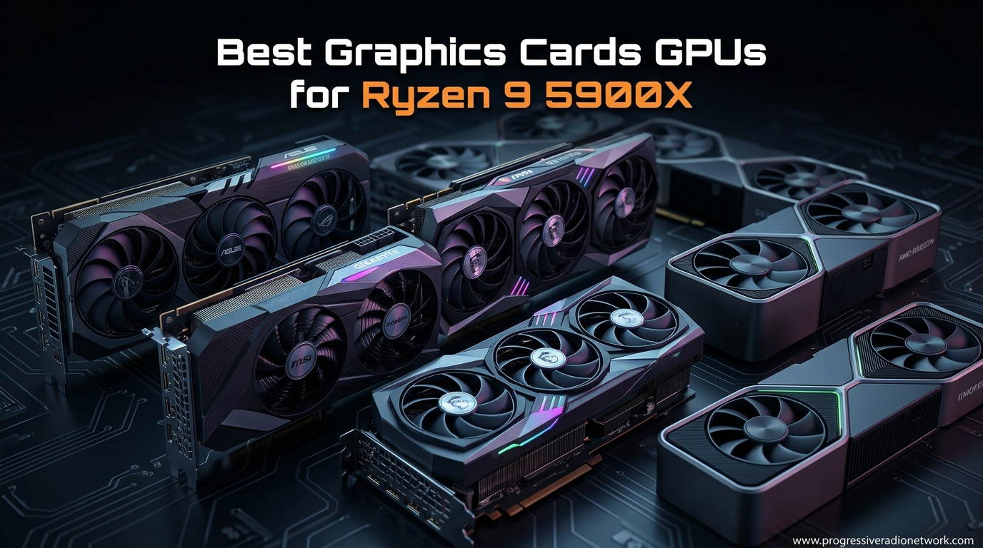 Best Graphics Cards GPUs for Ryzen 9 5900X