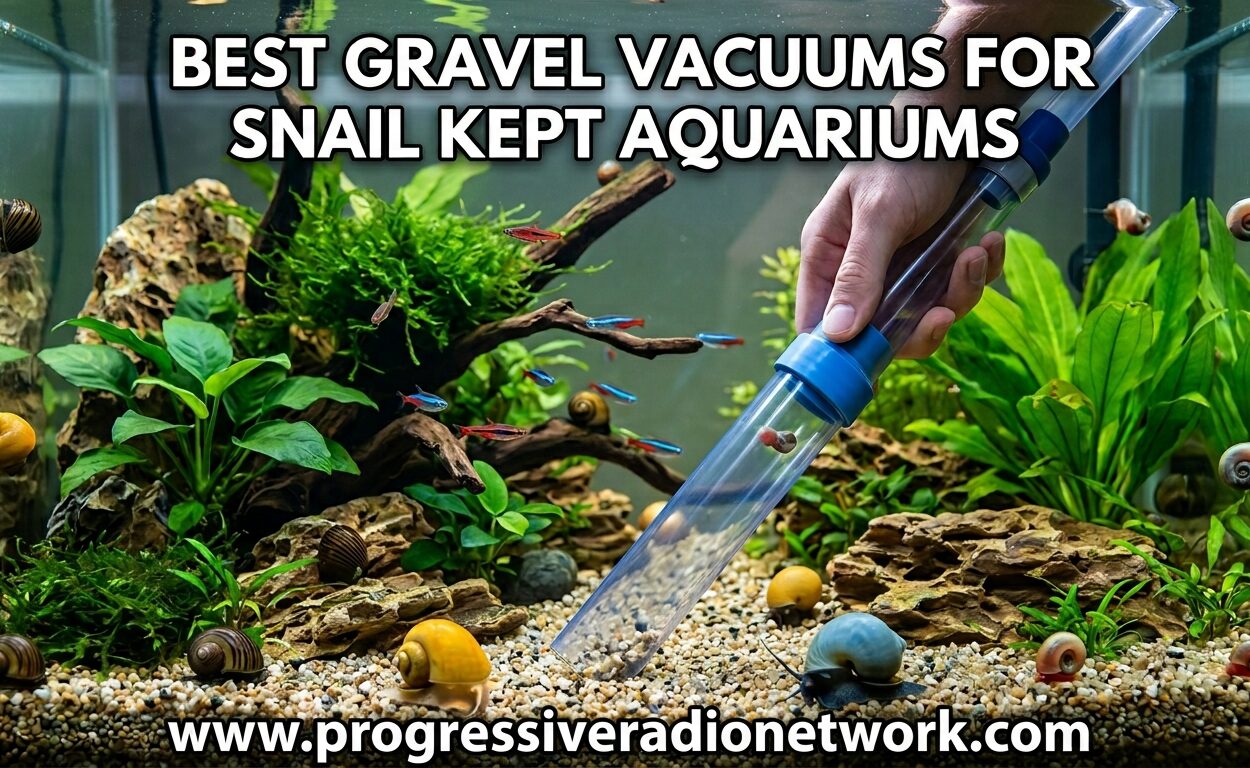 Best Gravel Vacuums For Snail Kept Aquariums