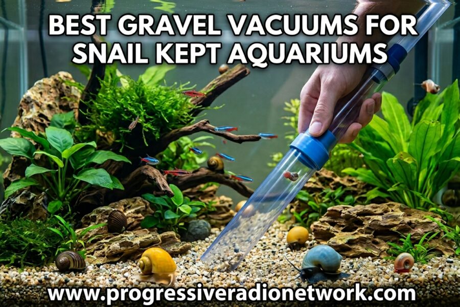 Best Gravel Vacuums For Snail Kept Aquariums