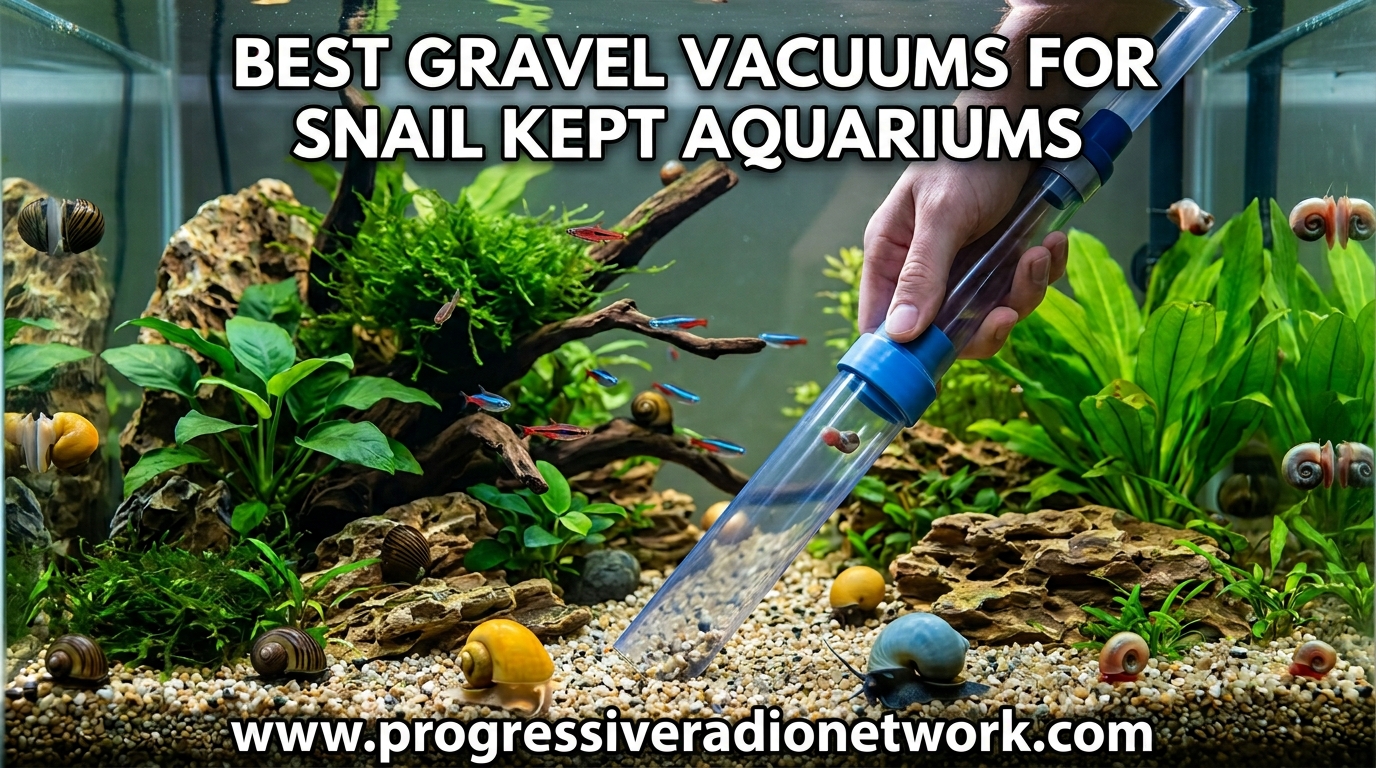 Best Gravel Vacuums For Snail Kept Aquariums