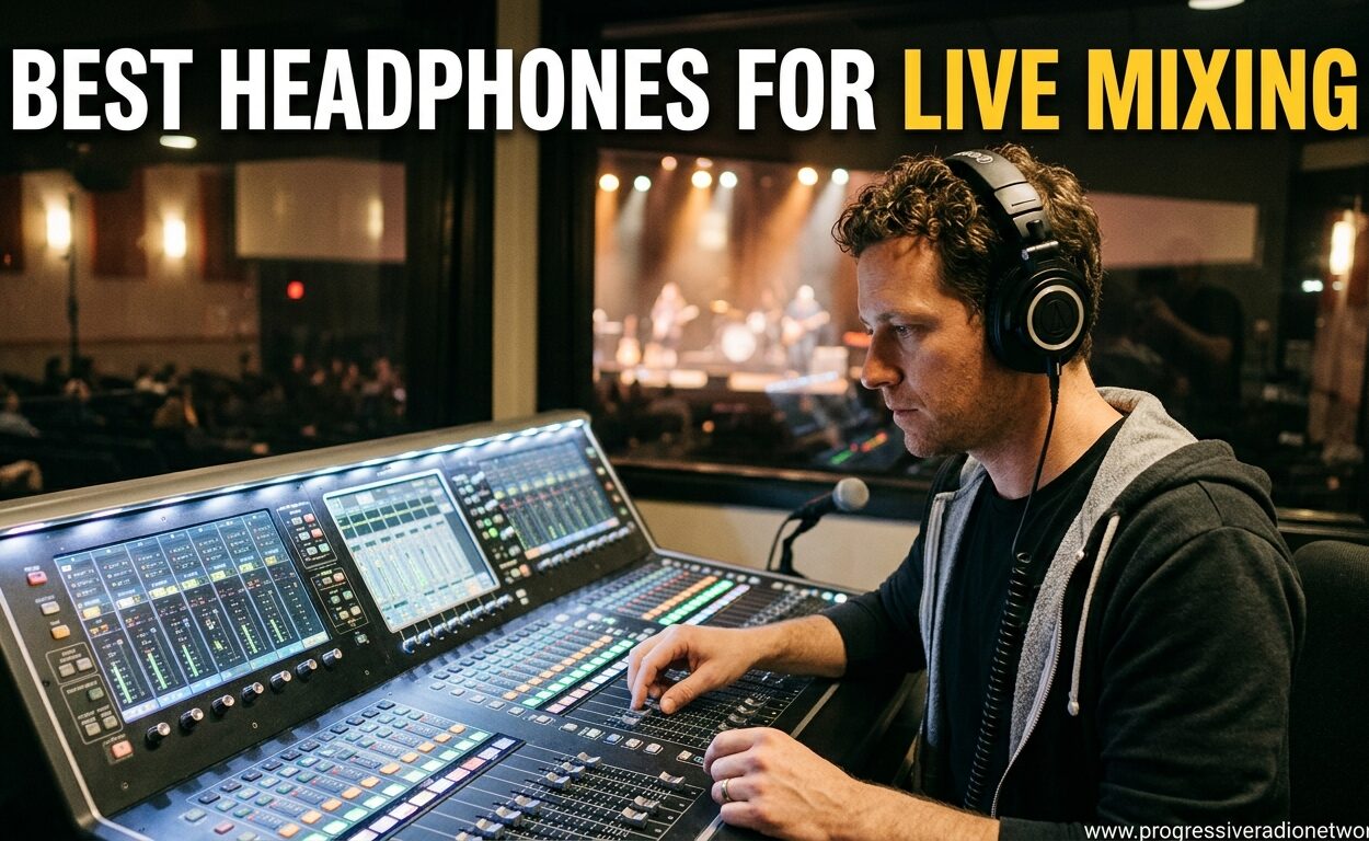 Best Headphones For Live Mixing