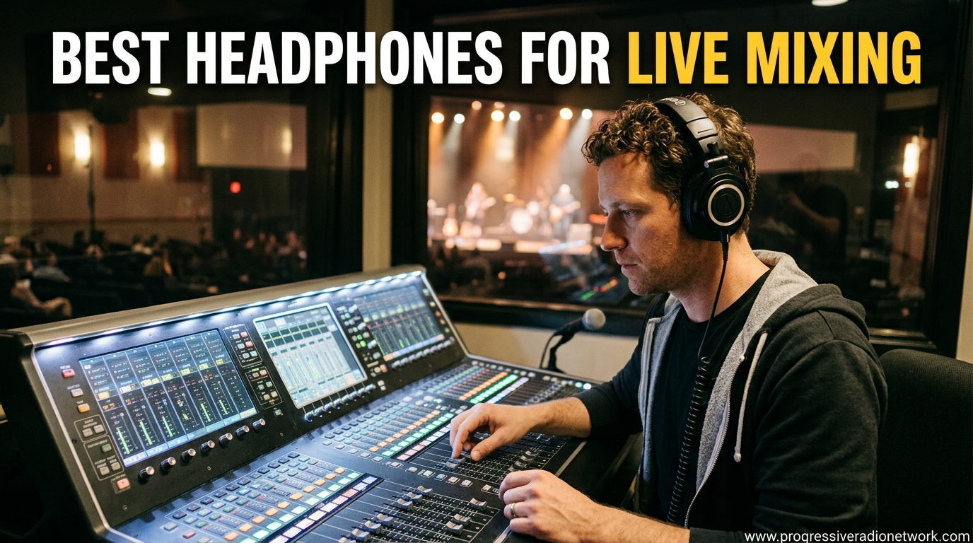 Best Headphones For Live Mixing