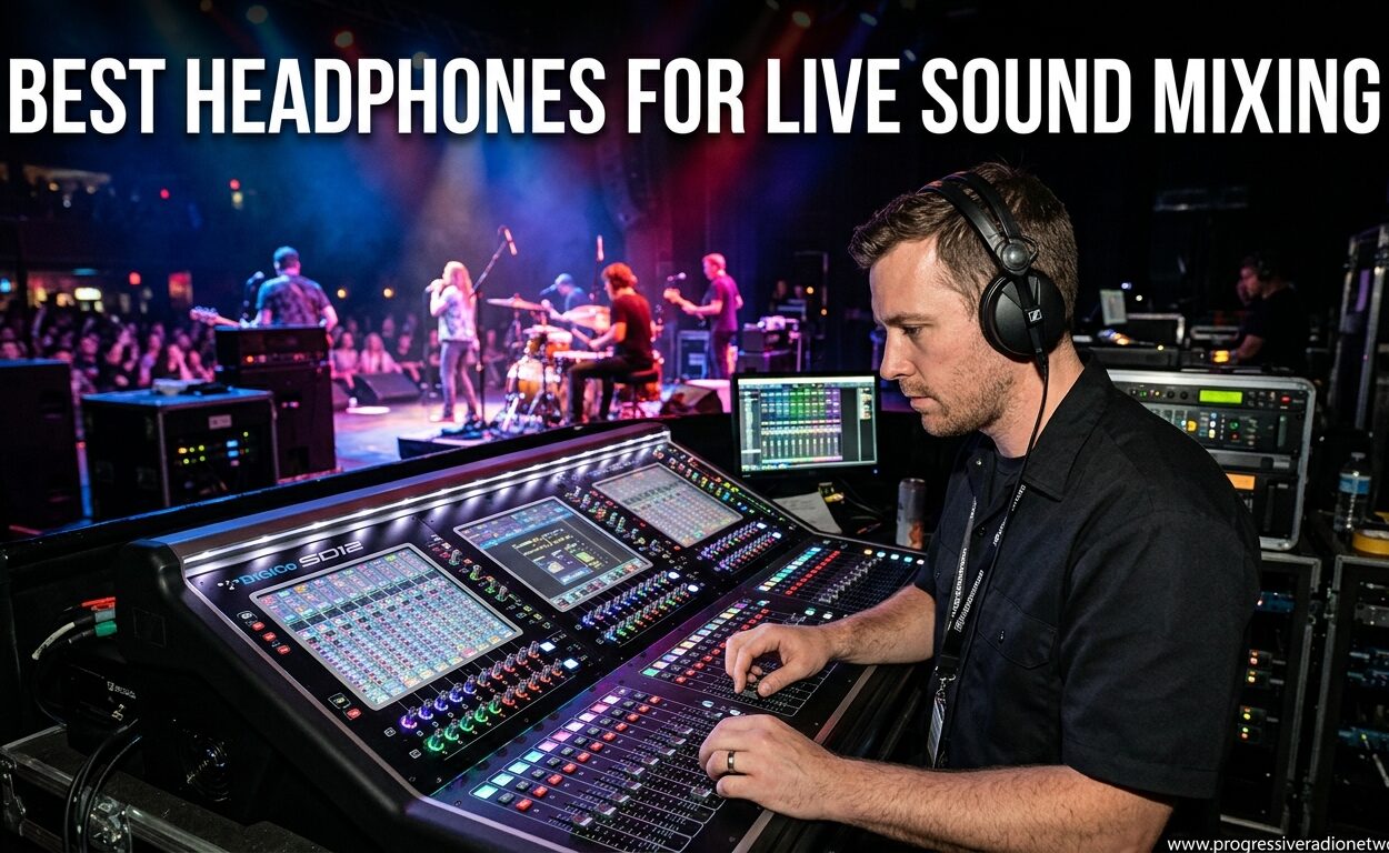 Best Headphones For Live Sound Mixing