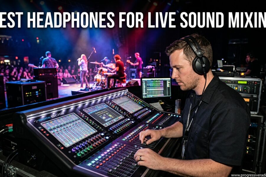 Best Headphones For Live Sound Mixing