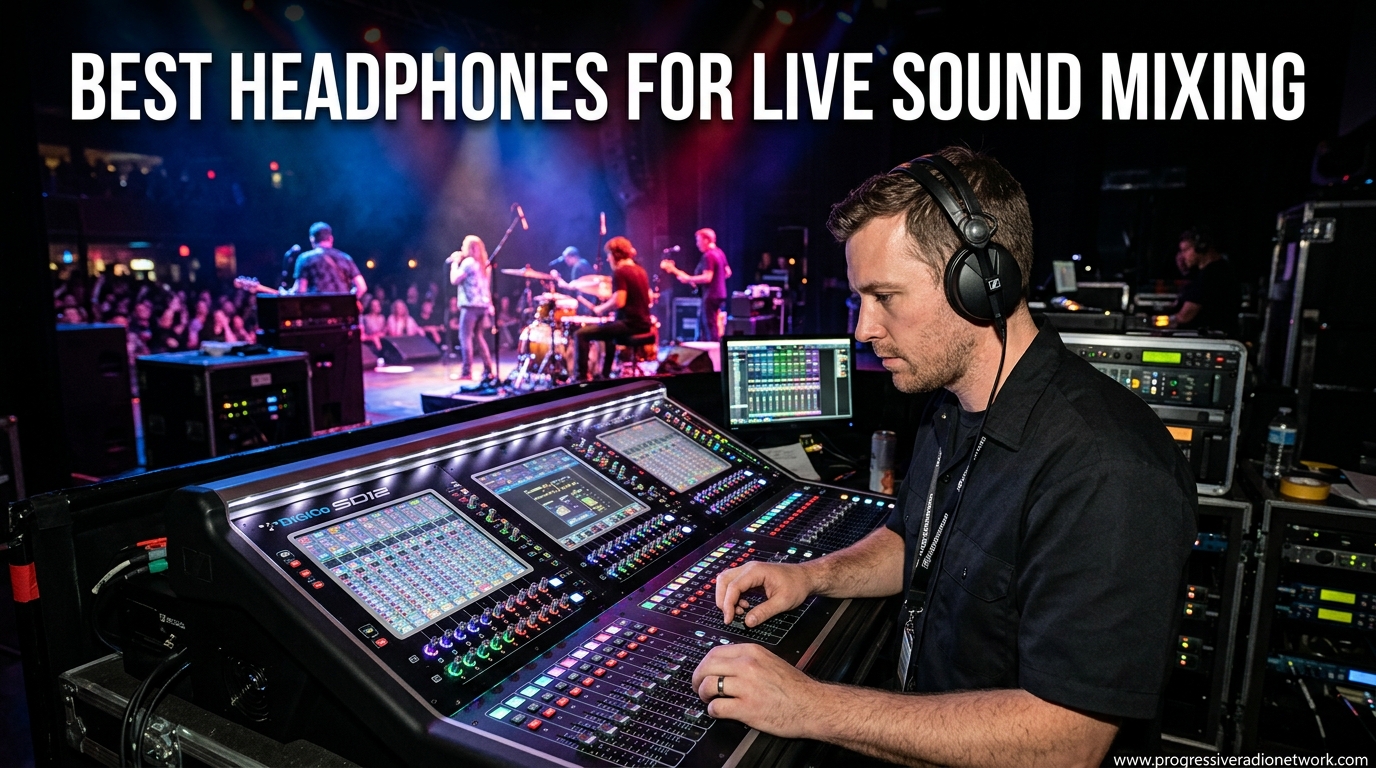 Best Headphones For Live Sound Mixing
