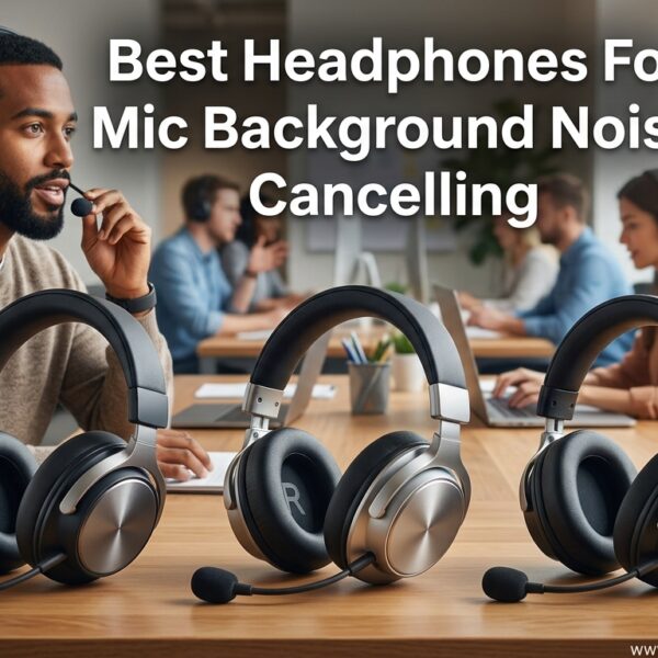 Best Headphones For Mic Background Noise Cancelling