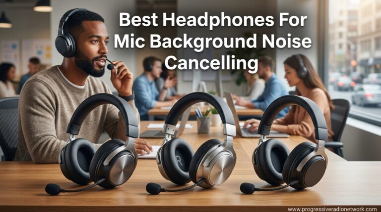 Best Headphones For Mic Background Noise Cancelling