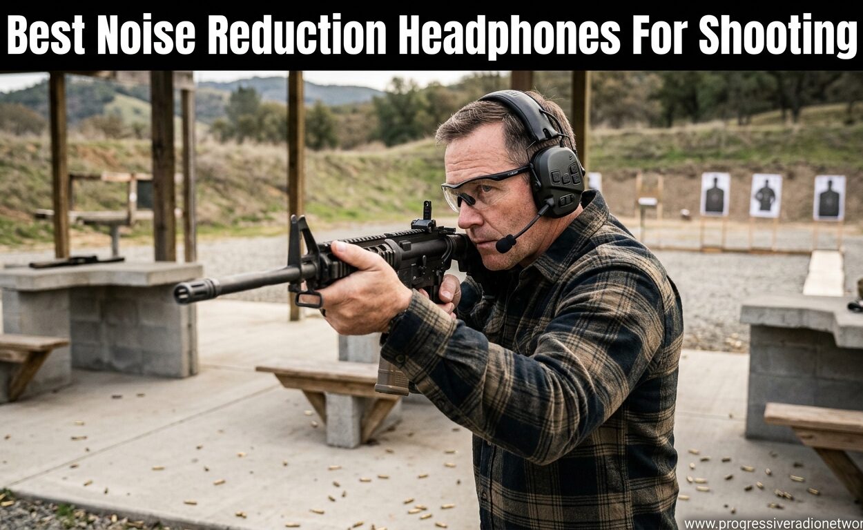 Best Noise Reduction Headphones For Shooting