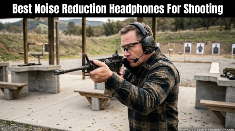 Best Noise Reduction Headphones For Shooting