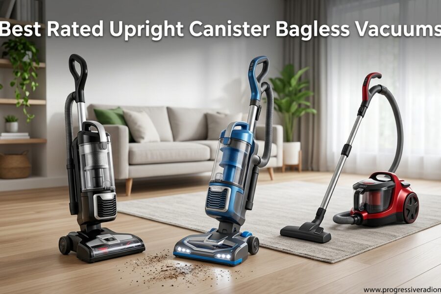 Best Rated Upright Canister Bagless Vacuums