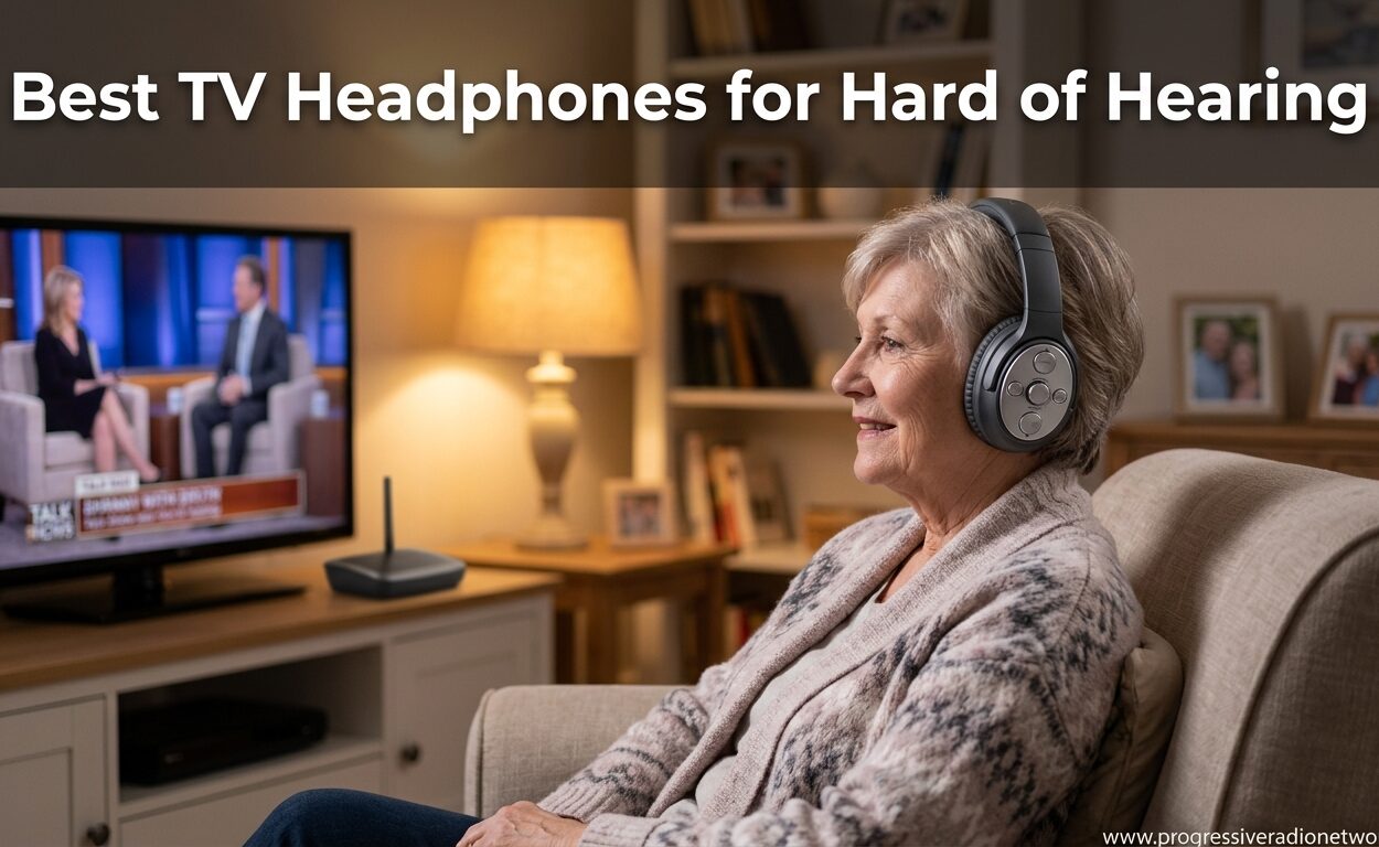 Best TV Headphones for Hard of Hearing