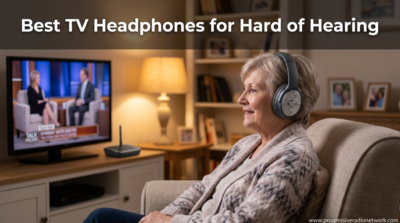 Best TV Headphones for Hard of Hearing