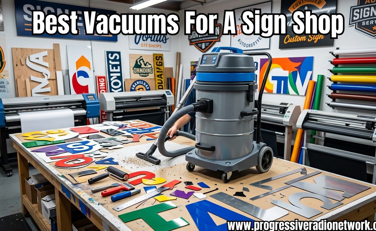 Best Vacuums For A Sign Shop
