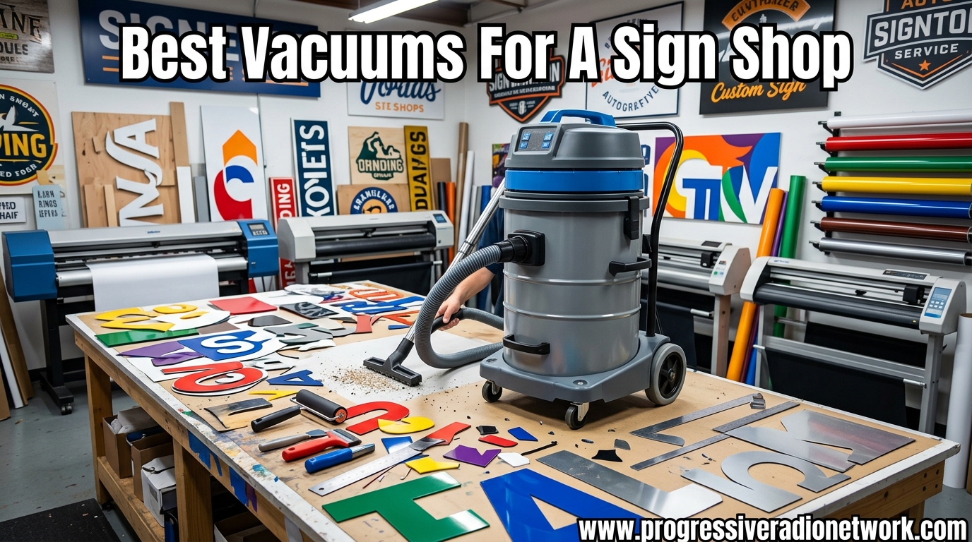 Best Vacuums For A Sign Shop
