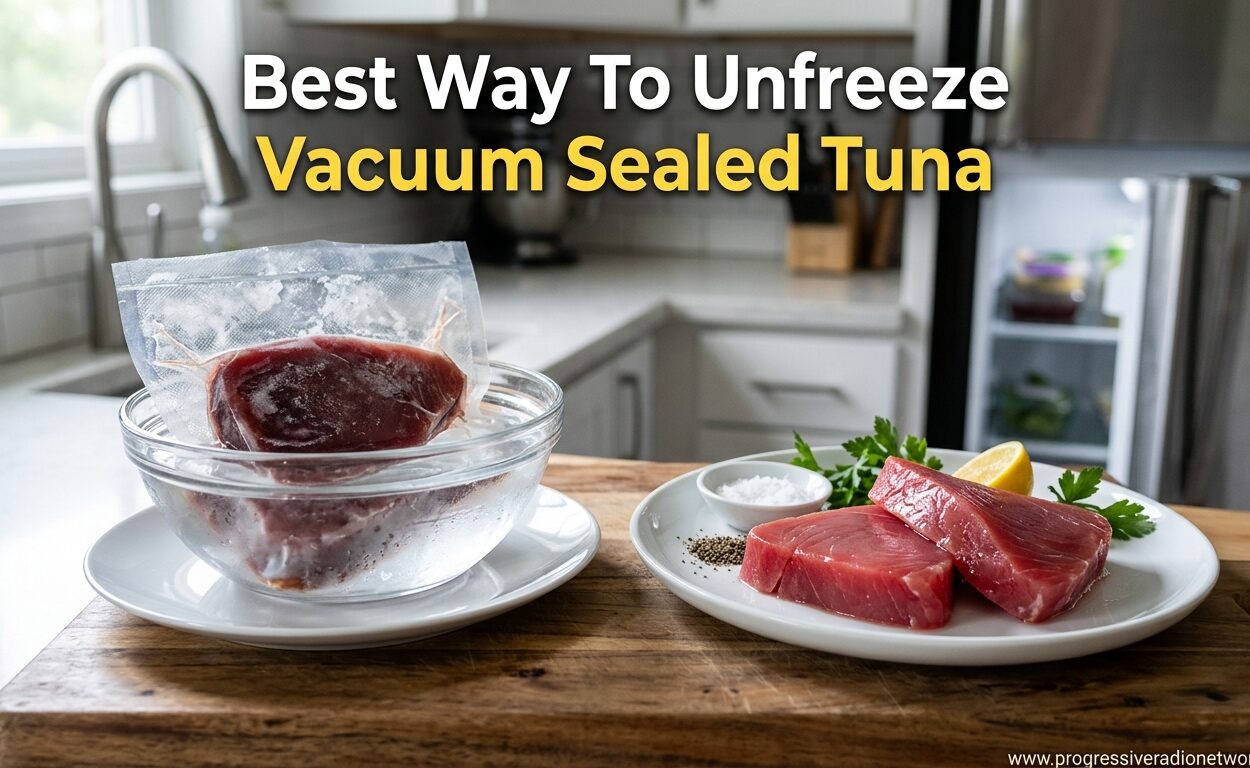Best Way To Unfreeze Vacuum Sealed Tuna
